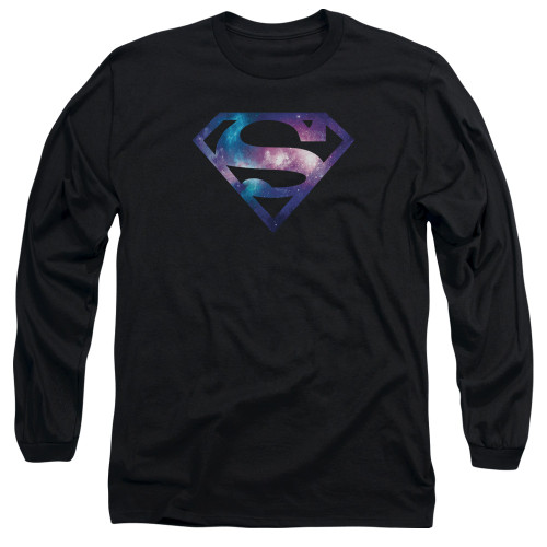 Image for Superman Long Sleeve T-Shirt - Galaxy Shield
