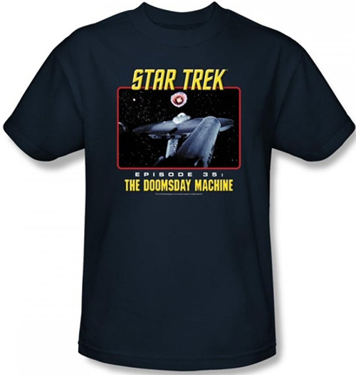 Image Closeup for Star Trek Episode T-Shirt - Episode 35 The Doomsday Machine