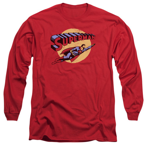 Image for Superman Long Sleeve T-Shirt - Fly By