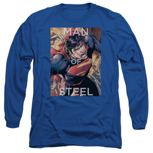 Image for Superman Long Sleeve T-Shirt - Flight of Steel