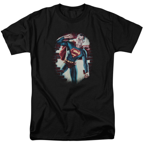 Image for Superman T-Shirt - Vintage Steel