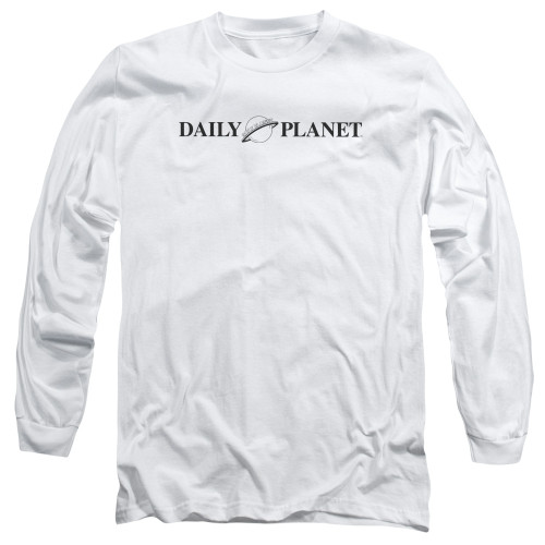 Image for Superman Long Sleeve T-Shirt - Daily Planet Logo