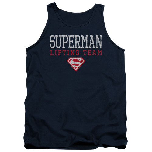 Image for Superman Tank Top - Lifting Team