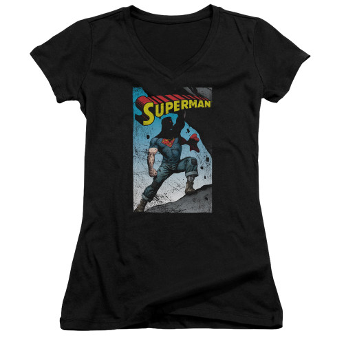 Image for Superman Girls V Neck T-Shirt - Alternate