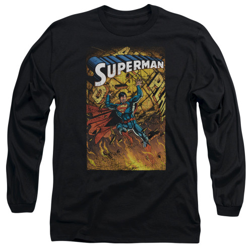 Image for Superman Long Sleeve T-Shirt - One