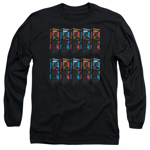 Image for Superman Long Sleeve T-Shirt - Super Booths
