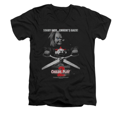 Child's Play V-Neck T-Shirt - Jack Poster