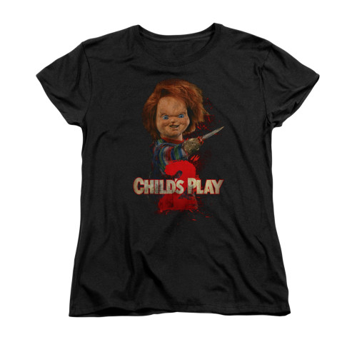 Child's Play Woman's T-Shirt - Here's Chucky