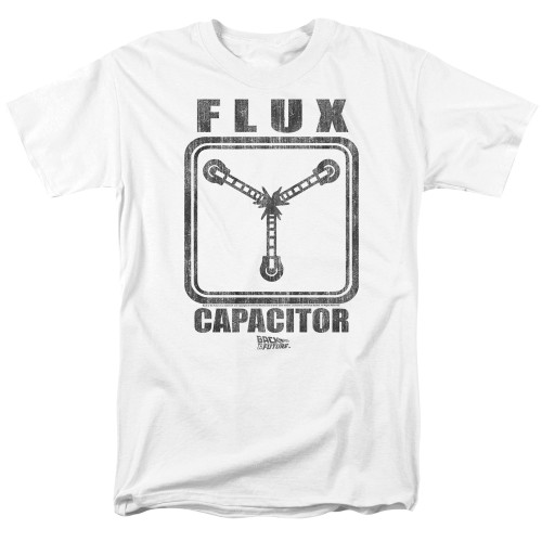 Image for Back to the Future T-Shirt - Flux Capacitor on White