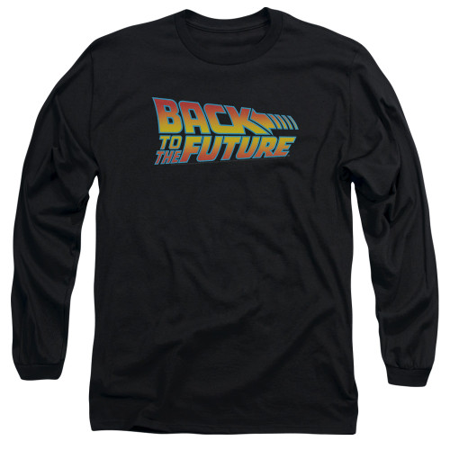 Image for Back to the Future Long Sleeve T-Shirt - BTTF Logo