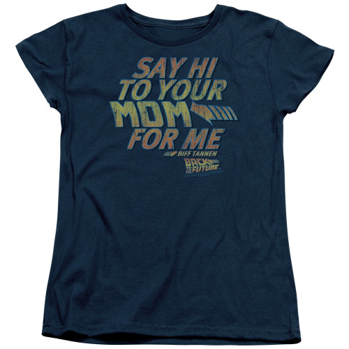 Image for Back to the Future Woman's T-Shirt - Say Hi