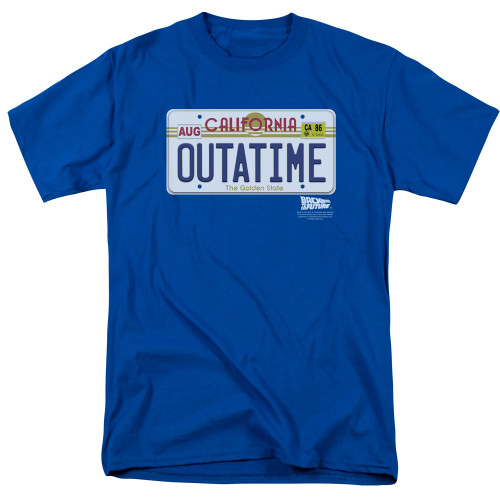 Image for Back to the Future T-Shirt - Outatime Plate