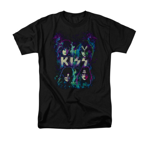 Kiss T-Shirt - Colorful Fire
