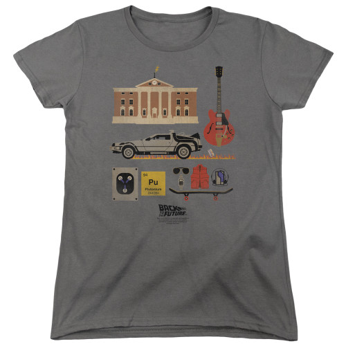 Image for Back to the Future Woman's T-Shirt - Items