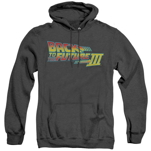 Image for Back to the Future Heather Hoodie - BTTF III Logo