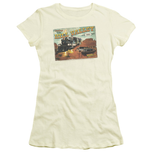 Image for Back to the Future Girls T-Shirt - Hill Valley Postcard