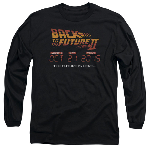 Image for Back to the Future Long Sleeve T-Shirt - Future is Here