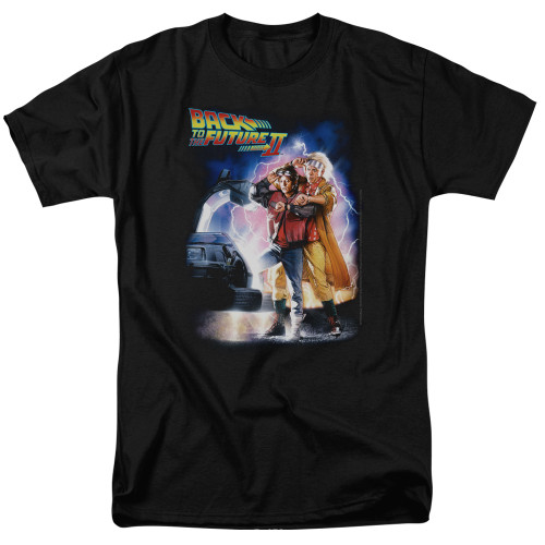 Image for Back to the Future T-Shirt - BTTF II Poster Logo