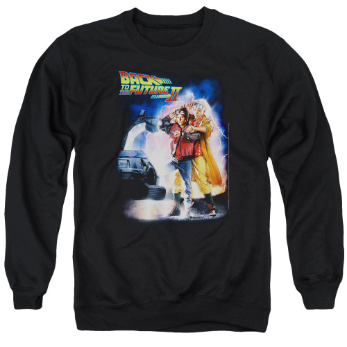 Image for Back to the Future Crewneck - BTTF II Poster Logo