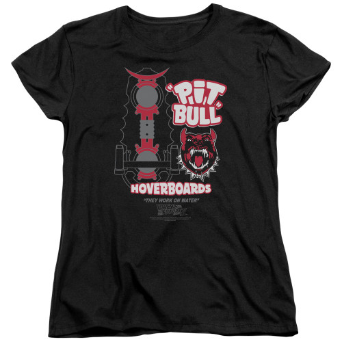 Image for Back to the Future Woman's T-Shirt - Pit Bull