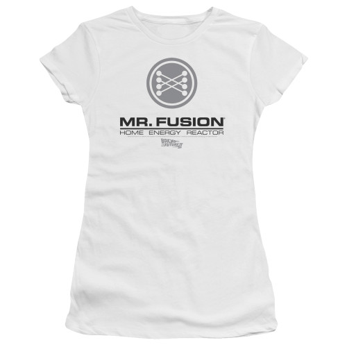 Image for Back to the Future Girls T-Shirt - Mr. Fusion Logo
