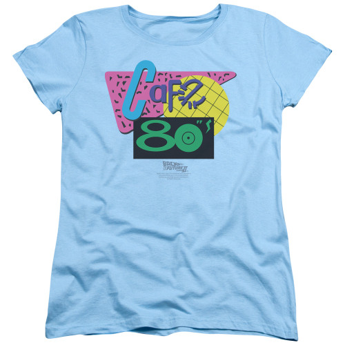 Image for Back to the Future Woman's T-Shirt - Cafe 80's
