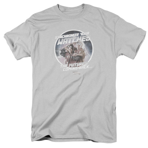 Image for Back to the Future T-Shirt - Synchronize Watches