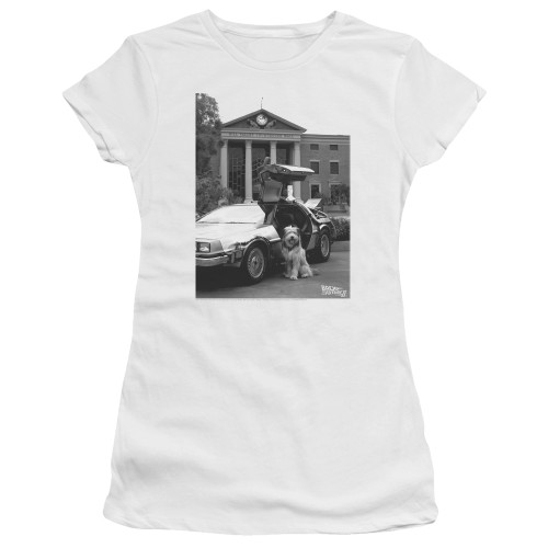 Image for Back to the Future Girls T-Shirt - Einstein