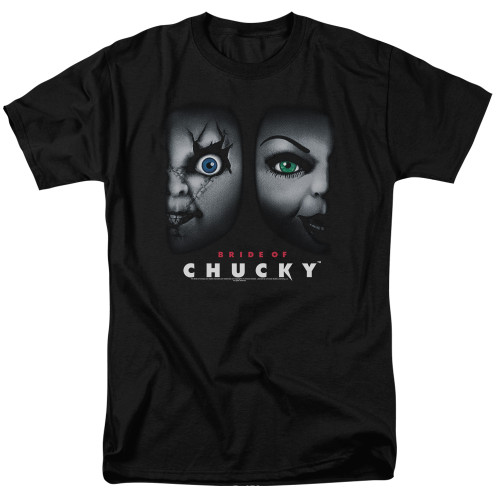 Image for Bride of Chucky T-Shirt - Happy Couple