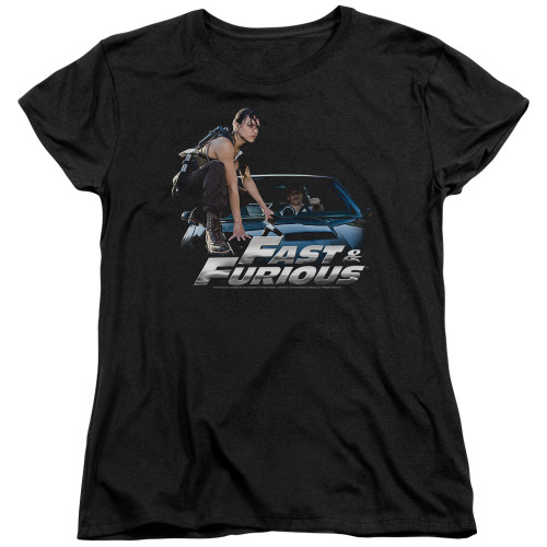 Image for The Fast and the Furious Woman's T-Shirt - Car Ride
