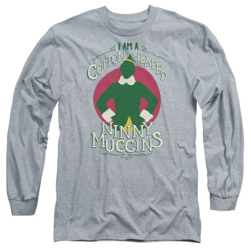 Image for Elf Long Sleeve T-Shirt - Cotton Headed