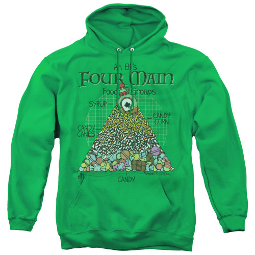 Image for Elf Hoodie - Food Pyramid