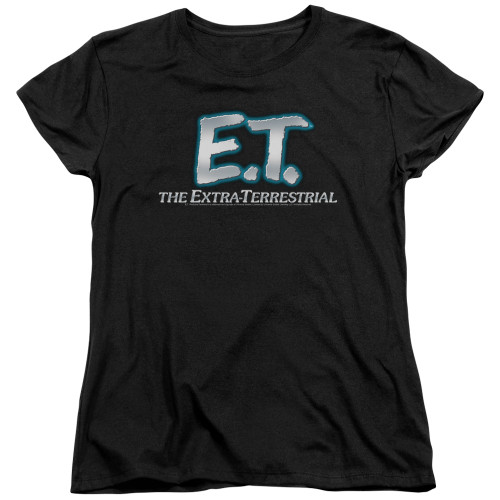 Image for ET the Extraterrestrial Woman's T-Shirt - ET Logo