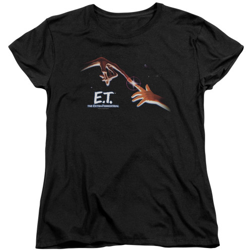 Image for ET the Extraterrestrial Woman's T-Shirt - Poster