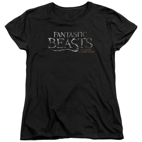 Image for Fantastic Beasts and Where to Find Them Woman's T-Shirt - Fantastic Beasts Logo