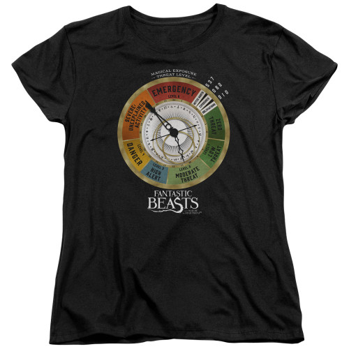 Image for Fantastic Beasts and Where to Find Them Woman's T-Shirt - Threat Gauge