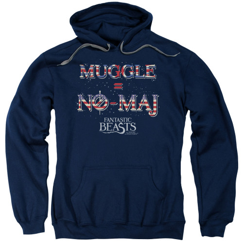 Image for Fantastic Beasts and Where to Find Them Hoodie - Uk Us No Maj