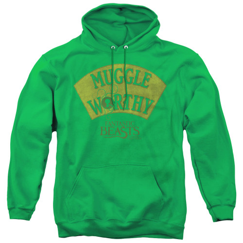 Image for Fantastic Beasts and Where to Find Them Hoodie - Muggle Worthy Green