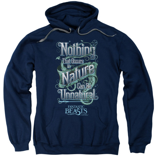 Image for Fantastic Beasts and Where to Find Them Hoodie - Unnatural Navy