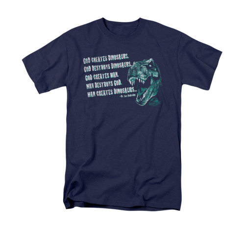 Jurassic Park T-Shirt - God Creates Dinosaurs