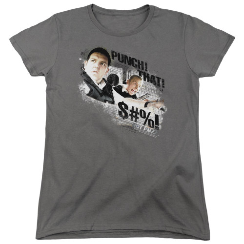 Image for Hot Fuzz Woman's T-Shirt - Punch That