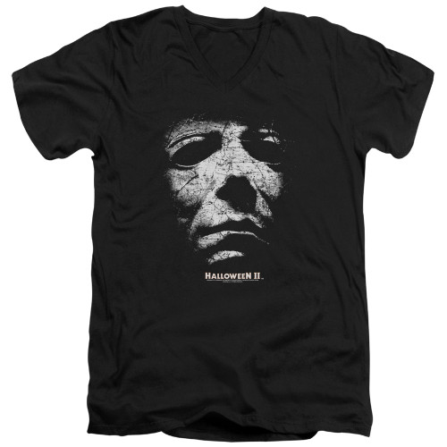Image for Halloween V-Neck T-Shirt Mask
