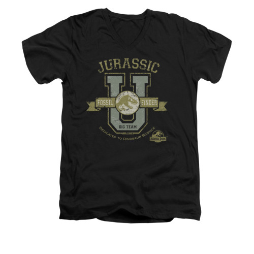 Jurassic Park V-Neck T-Shirt - Jurassic U