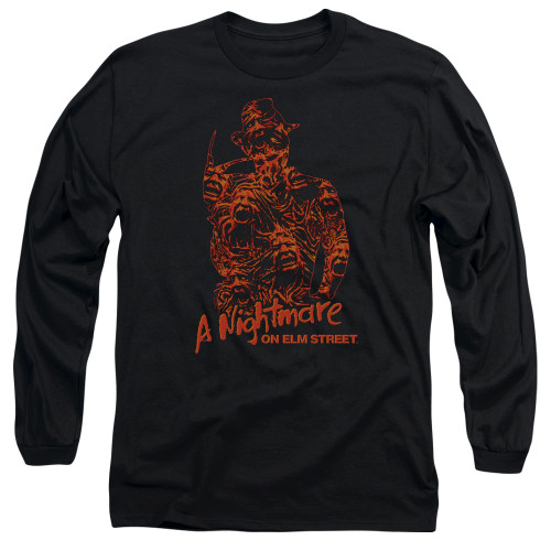Image for A Nightmare on Elm Street Long Sleeve T-Shirt - Chest of Souls