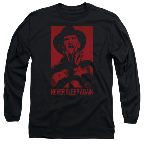 Image for A Nightmare on Elm Street Long Sleeve T-Shirt - Never Sleep Again