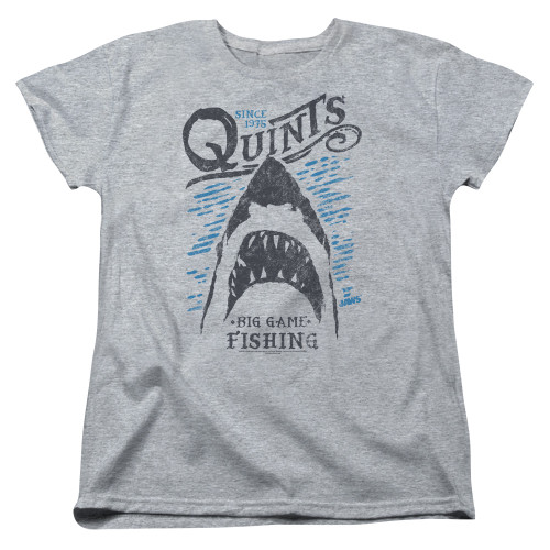 Image for Jaws Woman's T-Shirt - Big Game Fishing