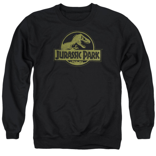 Image for Jurassic Park Crewneck - Distressed Logo