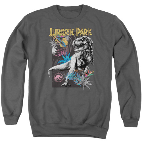 Image for Jurassic Park Crewneck - Foliage