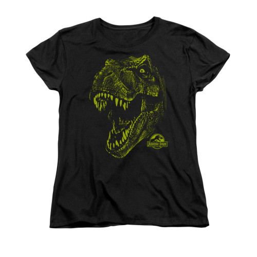 Jurassic Park Woman's T-Shirt - Rex Mount