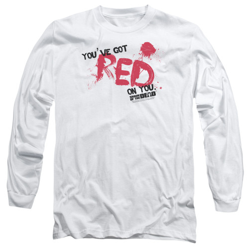 Image for Shaun of the Dead Long Sleeve T-Shirt - Red on You